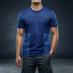 Style Meets Comfort Sports T-Shirt (Navy) - Image 2