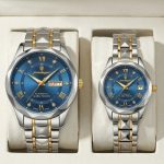 Poedagar Luxury Couple Watch (Water Resistant) - Image 2